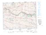 062L MELVILLE Topographic Map Thumbnail - Manitoba South NTS region