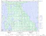 063B WATERHEN LAKE Topographic Map Thumbnail - Lake Winnipeg NTS region
