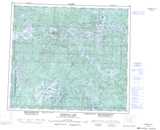 063N KISSISSING LAKE Topographic Map Thumbnail - Lake Winnipeg NTS region