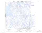 065I FERGUSON LAKE Topographic Map Thumbnail - Dubawnt NTS region
