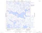 066B ABERDEEN LAKE Topographic Map Thumbnail - Kivalliq NTS region
