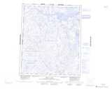 066F PELLY LAKE Topographic Map Thumbnail - Kivalliq NTS region