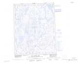 066I IAN CALDER LAKE Topographic Map Thumbnail - Kivalliq NTS region