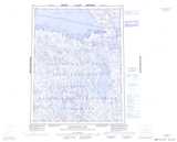 066O McLOUGHLIN BAY Topographic Map Thumbnail - Kivalliq NTS region