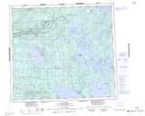 074C LA LOCHE Topographic Map Thumbnail - Athabasca NTS region