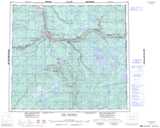074D FORT MCMURRAY Topographic Map Thumbnail - Athabasca NTS region