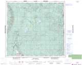 074E BITUMOUNT Topographic Map Thumbnail - Athabasca NTS region