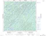 074H GEIKIE RIVER Topographic Map Thumbnail - Athabasca NTS region