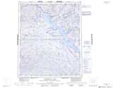076E CONTWOYTO LAKE Topographic Map Thumbnail - Kitikmeot NTS region