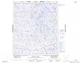 076H DUGGAN LAKE Topographic Map Thumbnail - Kitikmeot NTS region