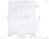 076L KATHAWACHAGA LAKE Topographic Map Thumbnail - Kitikmeot NTS region