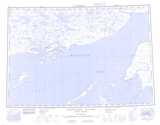 077B RICHARDSON ISLANDS Topographic Map Thumbnail - Victoria Island NTS region
