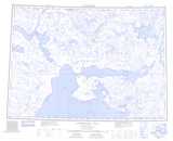 077D CAMBRIDGE BAY Topographic Map Thumbnail - Victoria Island NTS region
