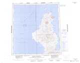 079B SABINE PENINSULA Topographic Map Thumbnail - Prince Gustaf NTS region