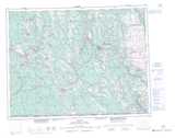 082G FERNIE Topographic Map Thumbnail - Rockies South NTS region