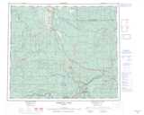 083K IOSEGUN LAKE Topographic Map Thumbnail - Central AB NTS region