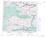 083M GRANDE PRAIRIE Topographic Map Thumbnail - Central AB NTS region