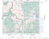 083N WINAGAMI Topographic Map Thumbnail - Central AB NTS region