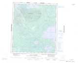 085M LAC LA MARTRE Topographic Map Thumbnail - Great Slave NTS region