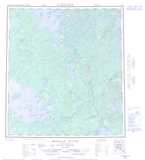 085N MARIAN RIVER Topographic Map Thumbnail - Great Slave NTS region