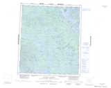 086D RIVIERE GRANDIN Topographic Map Thumbnail - Great Bear East NTS region