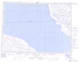 087C PENNY BAY Topographic Map Thumbnail - Amundsen Gulf NTS region