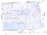 087D READ ISLAND Topographic Map Thumbnail - Amundsen Gulf NTS region