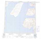 088G EGLINTON ISLAND Topographic Map Thumbnail - M'Clure Strait NTS region