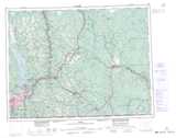 092H HOPE Topographic Map Thumbnail - Coast Range NTS region