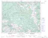 092O TASEKO LAKES Topographic Map Thumbnail - Coast Range NTS region