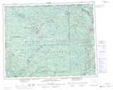 092P BONAPARTE LAKE Topographic Map Thumbnail - Coast Range NTS region