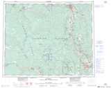 093B QUESNEL Topographic Map Thumbnail - Cariboo NTS region