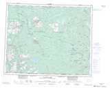 093C ANAHIM LAKE Topographic Map Thumbnail - Cariboo NTS region