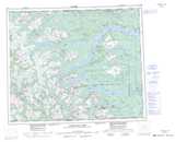 093E WHITESAIL LAKE Topographic Map Thumbnail - Cariboo NTS region