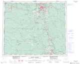 093G PRINCE GEORGE Topographic Map Thumbnail - Cariboo NTS region