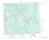 093L SMITHERS Topographic Map Thumbnail - Cariboo NTS region