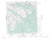 095E FLAT RIVER Topographic Map Thumbnail - Nahanni NTS region