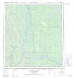 095J CAMSELL BEND Topographic Map Thumbnail - Nahanni NTS region