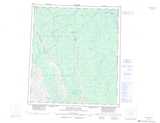 095N DAHADINNI RIVER Topographic Map Thumbnail - Nahanni NTS region