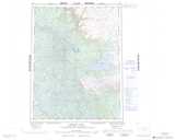 096O HORTON LAKE Topographic Map Thumbnail - Great Bear West NTS region