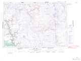 097A ERLY LAKE Topographic Map Thumbnail - Tuktut Nogait NTS region
