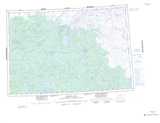097B SIMPSON LAKE Topographic Map Thumbnail - Tuktut Nogait NTS region