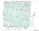104I CRY LAKE Topographic Map Thumbnail - Cassiar NTS region