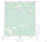 105M MAYO Topographic Map Thumbnail - Goldrush NTS region