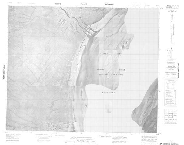No Title Topographic map 043G01 at 1:50,000 Scale