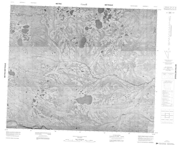 No Title Topographic map 043G11 at 1:50,000 Scale
