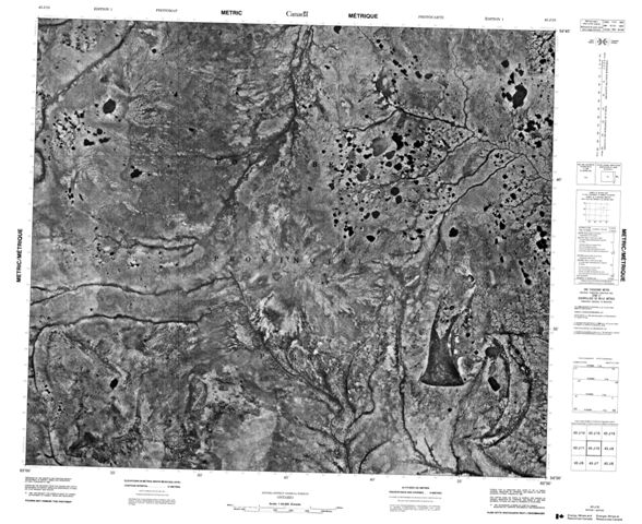 No Title Topographic map 043J10 at 1:50,000 Scale