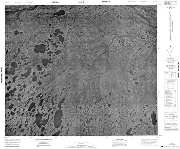 No Title Topographic map 043L10 at 1:50,000 Scale