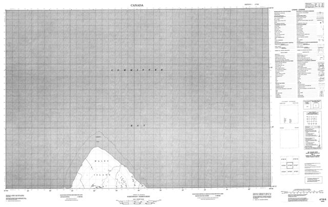 No Title Topographic map 047B06 at 1:50,000 Scale