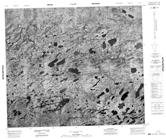 No Title Topographic map 053J14 at 1:50,000 Scale